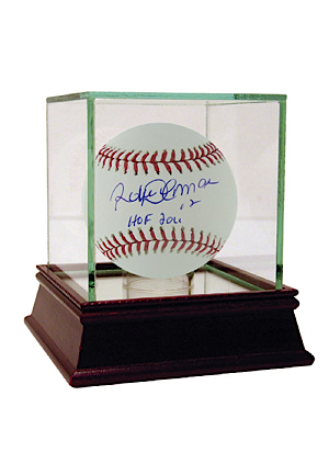 Roberto Alomar MLB Baseball w/ "HOF" Insc (MLB Auth)